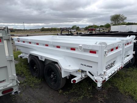 New 2026 Buckshot LP214 Low Profile Dump Trailer 83x14ft 7 Gauge Floor Dump Trailer