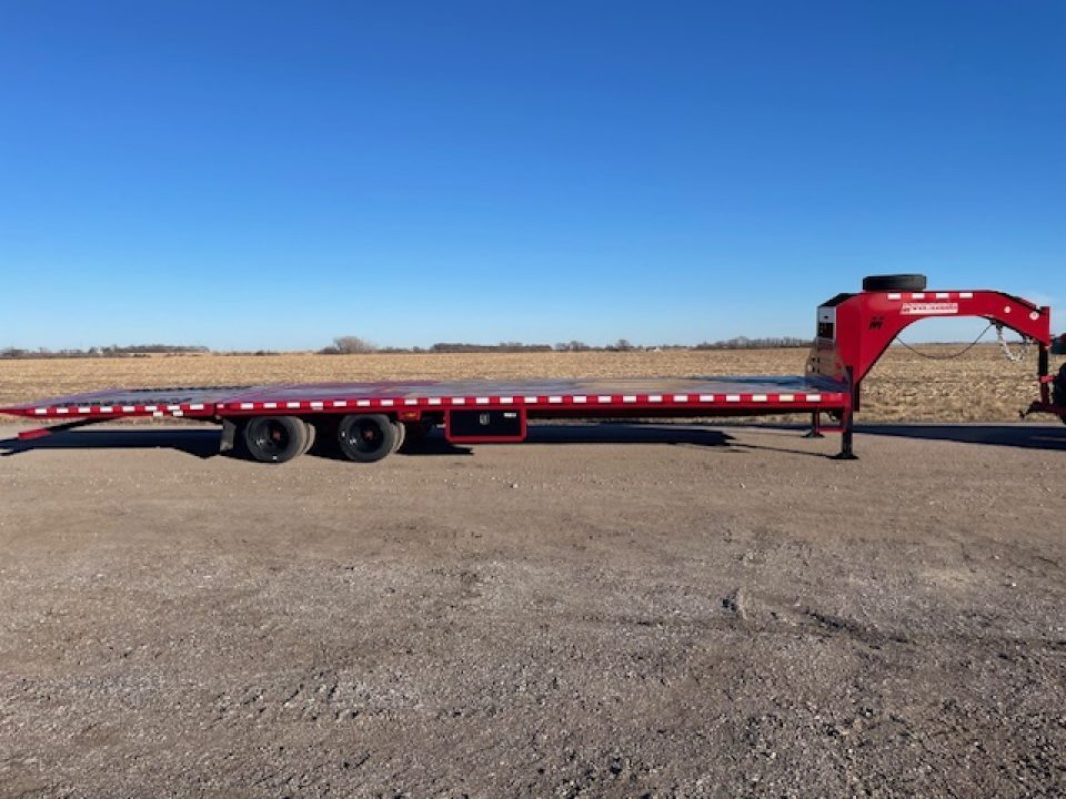 New 2026 Midsota FBHB36-GN-259 Deckover Flatbed Trailer 102x36ft 12k axles Deckover Trailer