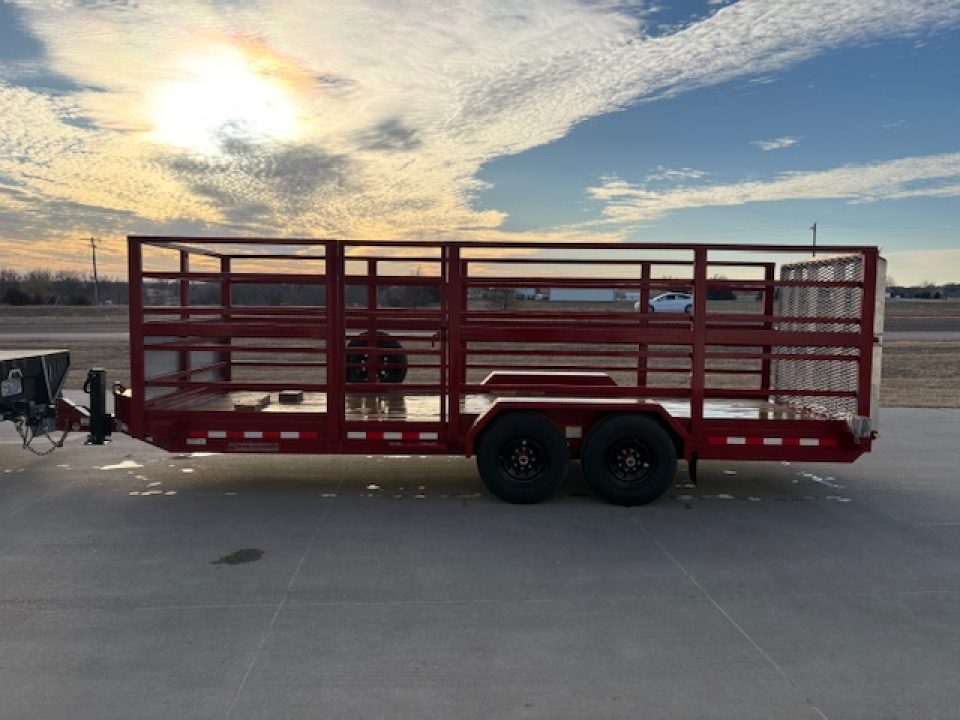 New 2026 Midsota 20ft Tire Hauler Trailer 7k axles 5ft tall sides