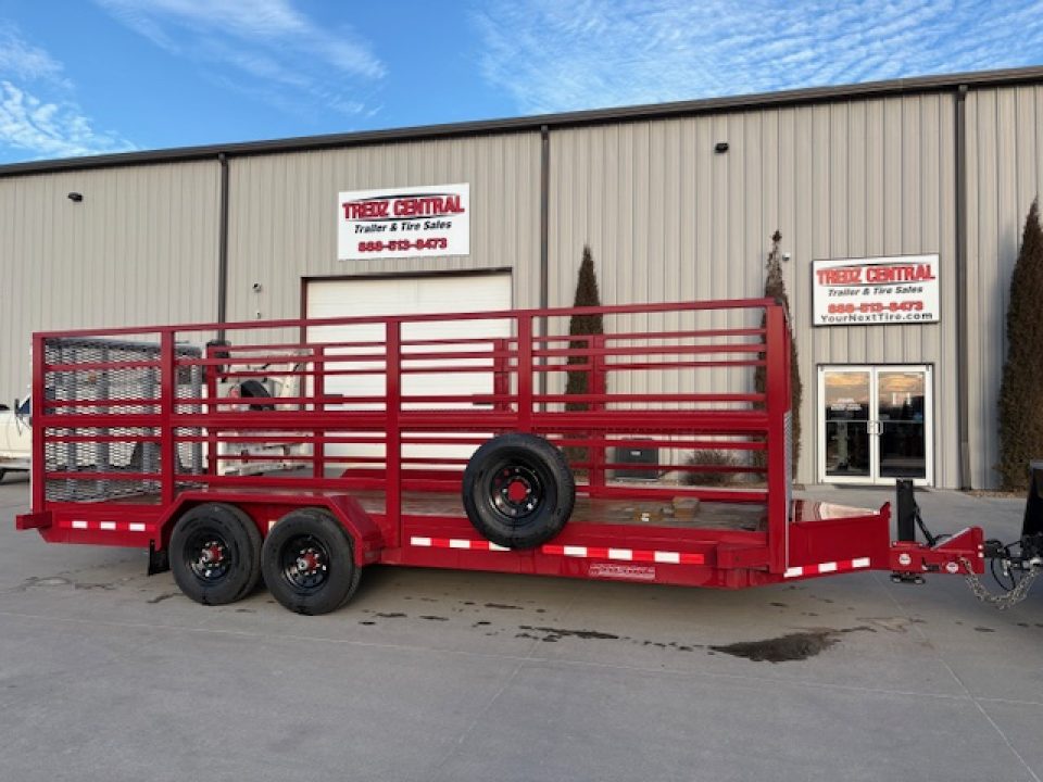 New 2026 Midsota 20ft Tire Hauler Trailer 7k axles 5ft tall sides