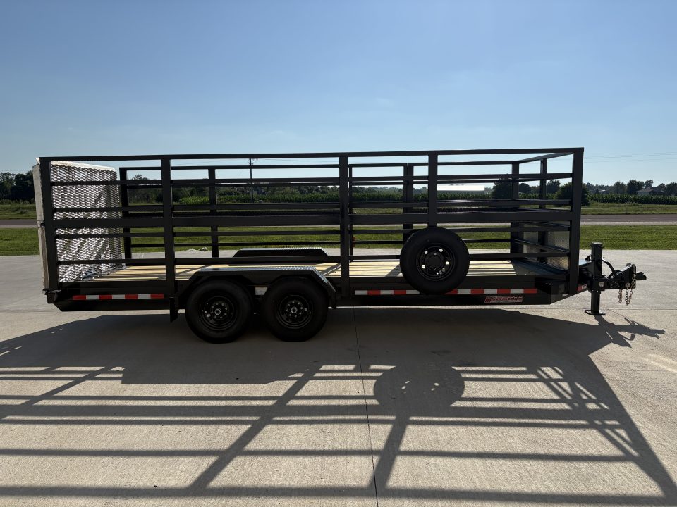 New 2026 Midsota 20ft Tire Hauler Trailer 7k axles 5ft tall sides