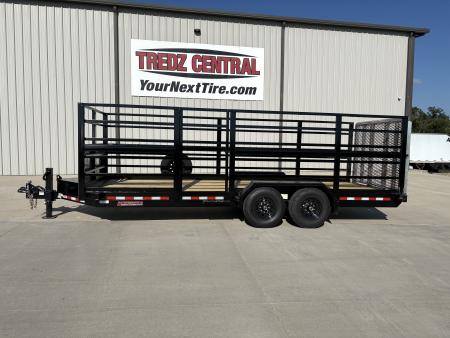New 2026 Midsota 20ft Tire Hauler Trailer 7k axles 5ft tall sides