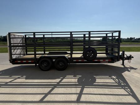 New 2026 Midsota 20ft Tire Hauler Trailer 7k axles 5ft tall sides