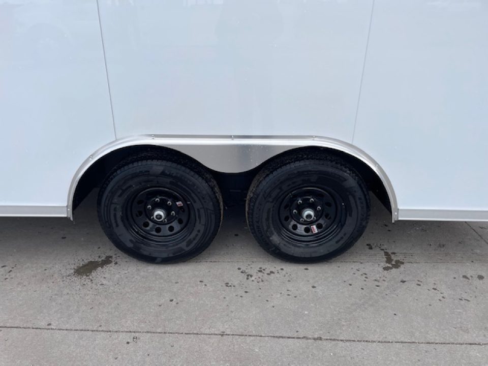 New 2026 Cross Trailers 8.5 x 16ft Enclosed Cargo Trailer 5200lbs axles