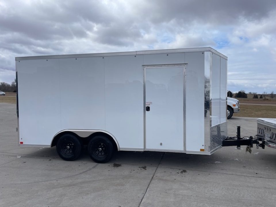 New 2026 Cross Trailers 8.5 x 16ft Enclosed Cargo Trailer 5200lbs axles