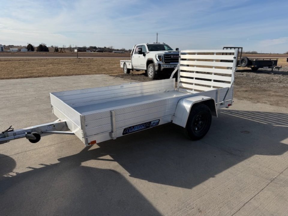 New 2027 Aluma 6310ESA-S-TG  Aluminum Utility Trailer 63x10ft