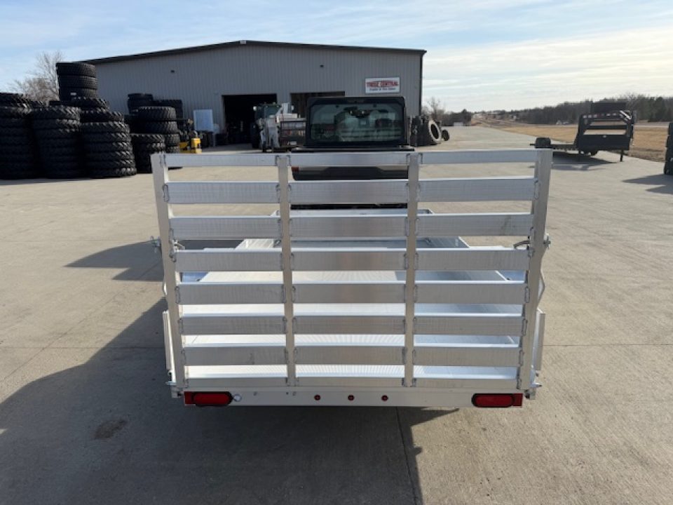 New 2027 Aluma 6310ESA-S-TG  Aluminum Utility Trailer 63x10ft