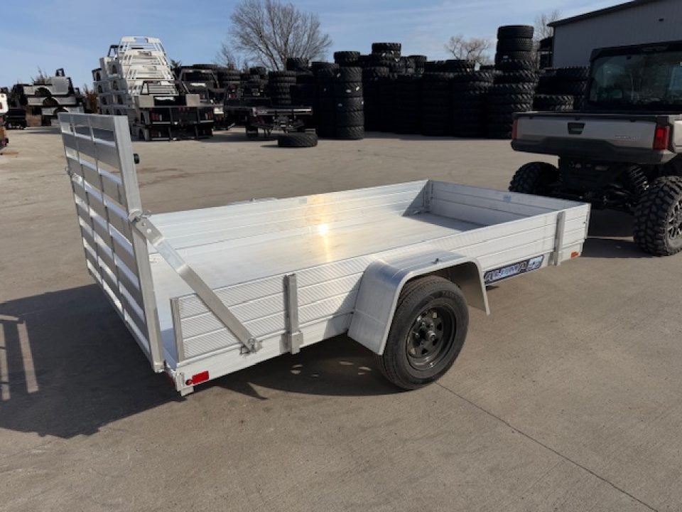 New 2027 Aluma 6310ESA-S-TG  Aluminum Utility Trailer 63x10ft