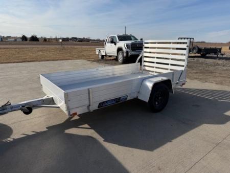New 2027 Aluma 6310ESA-S-TG  Aluminum Utility Trailer 63x10ft