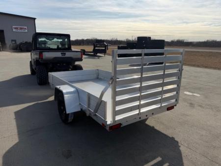 New 2027 Aluma 6310ESA-S-TG  Aluminum Utility Trailer 63x10ft