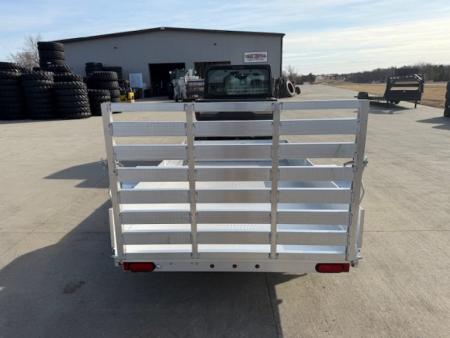 New 2027 Aluma 6310ESA-S-TG  Aluminum Utility Trailer 63x10ft