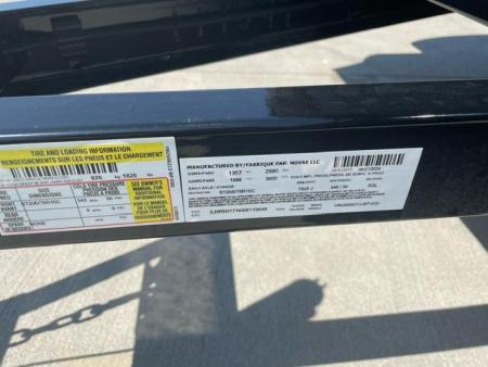 New 2025 Midsota NUTT8212-BP-030 Solid sides Utility Trailer