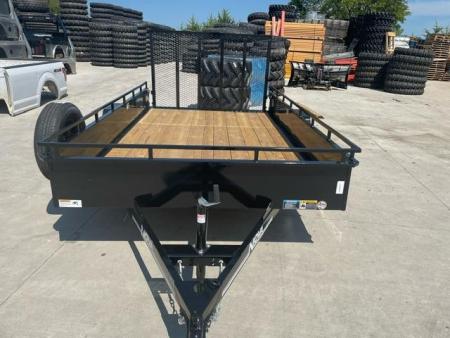New 2025 Midsota NUTT8212-BP-030 Solid sides Utility Trailer