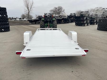 New 2027 Aluma 8214HS Tilt Heavy Duty 5,200lbs Tilt Bed Utility Trailer