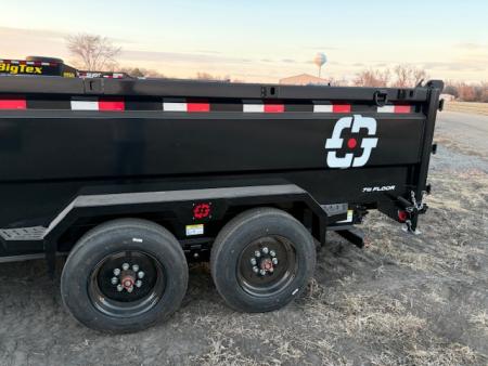 New 2026 Buckshot TLP316 Low Profile Dump Trailer 7x16ft 3ft tall sides 8k axles