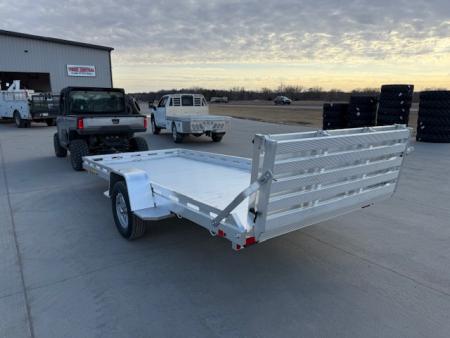 New 2027 Aluma 7815S-EL-BT Single Axle Utility Trailer 78x15ft
