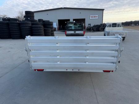 New 2027 Aluma 7815S-EL-BT Single Axle Utility Trailer 78x15ft