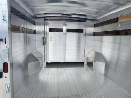 New 2026 Hillsboro Endura Livestock Trailer 8x26ft 8k axles