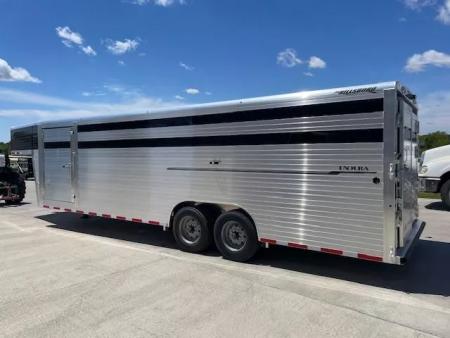 New 2026 Hillsboro Endura Livestock Trailer 8x26ft 8k axles
