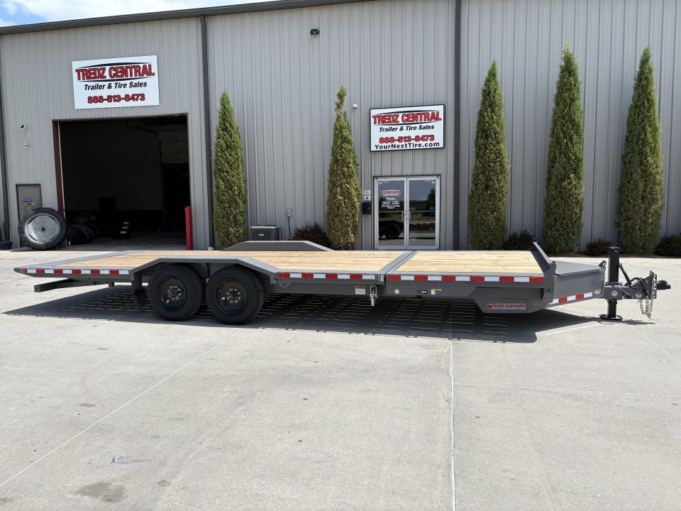 New 2026 Midsota TBWB24-BP-176 Tiltbed Wide Body Drive over Fenders 102x24ft 8k axles