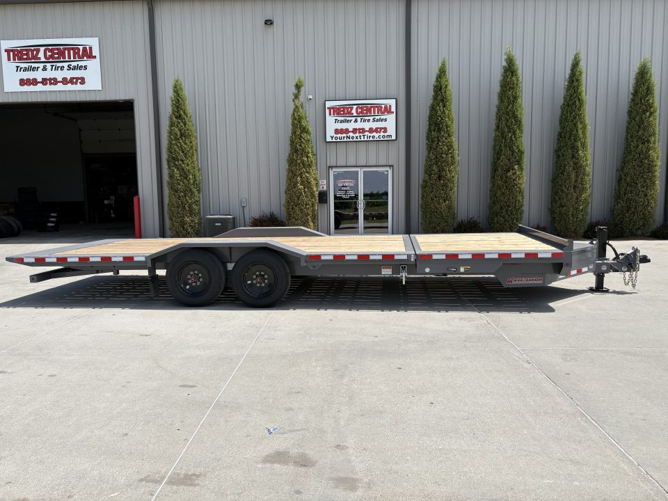 New 2026 Midsota TBWB24-BP-176 Tiltbed Wide Body Drive over Fenders 102x24ft 8k axles