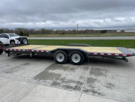 New 2026 Midsota TBWB24-BP-176 Tiltbed Wide Body Drive over Fenders 102x24ft 8k axles