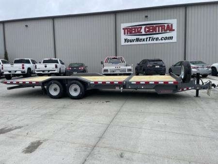 New 2026 Midsota TBWB24-BP-176 Tiltbed Wide Body Drive over Fenders 102x24ft 8k axles