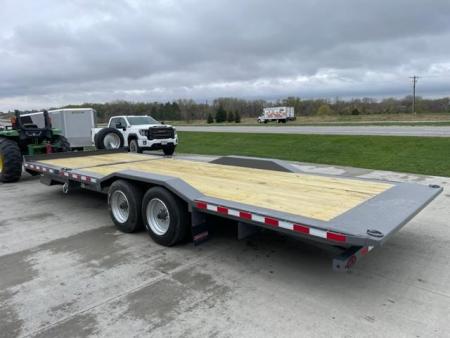 New 2026 Midsota TBWB24-BP-176 Tiltbed Wide Body Drive over Fenders 102x24ft 8k axles