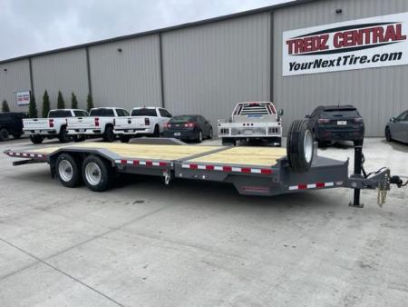 New 2026 Midsota TBWB24-BP-176 Tiltbed Wide Body Drive over Fenders 102x24ft 8k axles