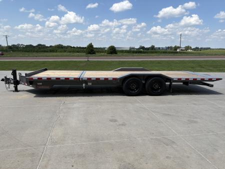 New 2026 Midsota TBWB24-BP-176 Tiltbed Wide Body Drive over Fenders 102x24ft 8k axles
