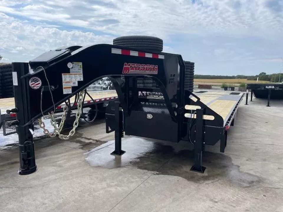 New 2026 Midsota FBHB32-GN-259 Flatbed 102x32ft 12k axles Deckover Trailer Deckover Trailer