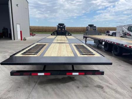 New 2026 Midsota FBHB32-GN-259 Flatbed 102x32ft 12k axles Deckover Trailer Deckover Trailer
