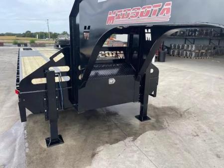 New 2026 Midsota FBHB32-GN-259 Flatbed 102x32ft 12k axles Deckover Trailer Deckover Trailer