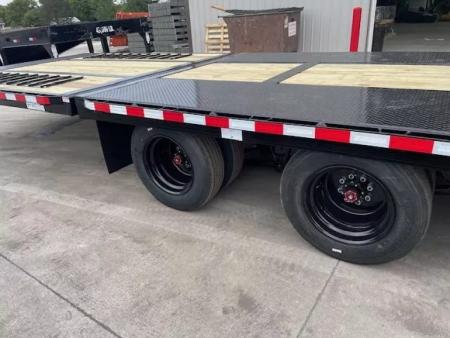 New 2026 Midsota FBHB32-GN-259 Flatbed 102x32ft 12k axles Deckover Trailer Deckover Trailer