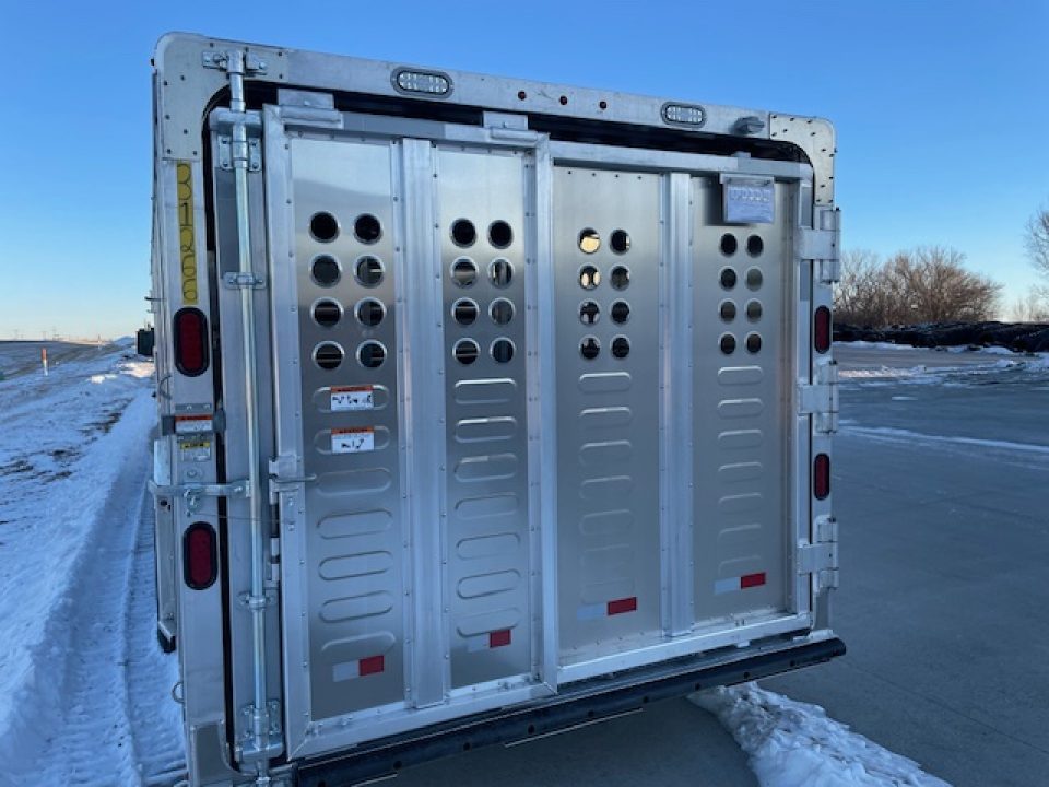 New 2026 Merritt 28ft Cattle Baron Livestock Trailer 8k axles