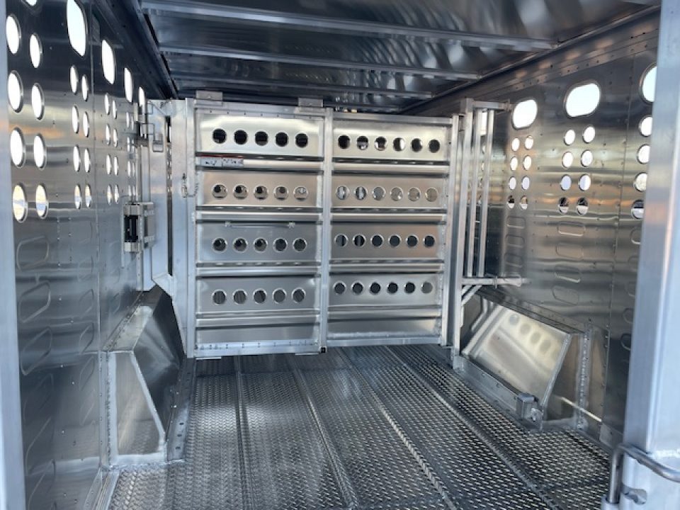 New 2026 Merritt 28ft Cattle Baron Livestock Trailer 8k axles