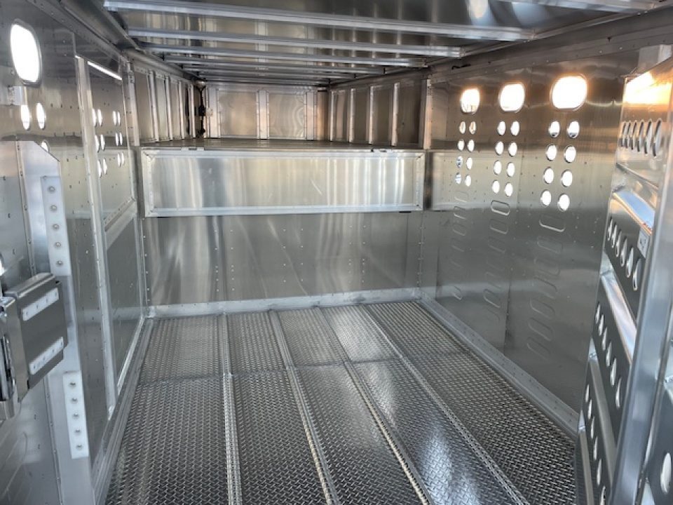 New 2026 Merritt 28ft Cattle Baron Livestock Trailer 8k axles