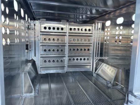 New 2026 Merritt 28ft Cattle Baron Livestock Trailer 8k axles