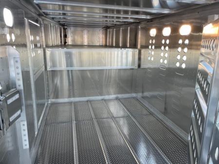 New 2026 Merritt 28ft Cattle Baron Livestock Trailer 8k axles