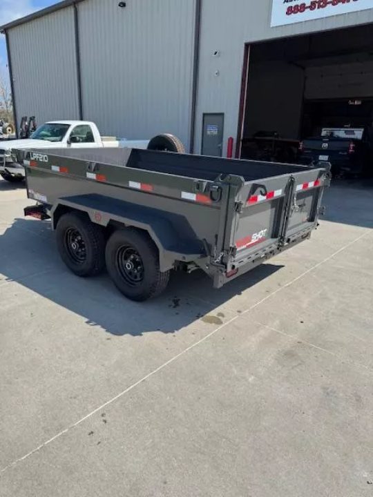 New 2026 Buckshot 6x10 Dump Trailer 5200lbs axles
