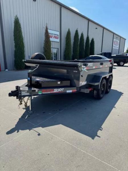 New 2026 Buckshot 6x10 Dump Trailer 5200lbs axles