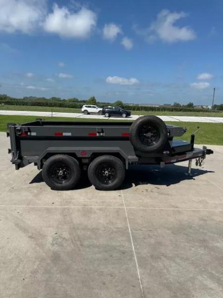 New 2026 Buckshot 6x10 Dump Trailer 5200lbs axles
