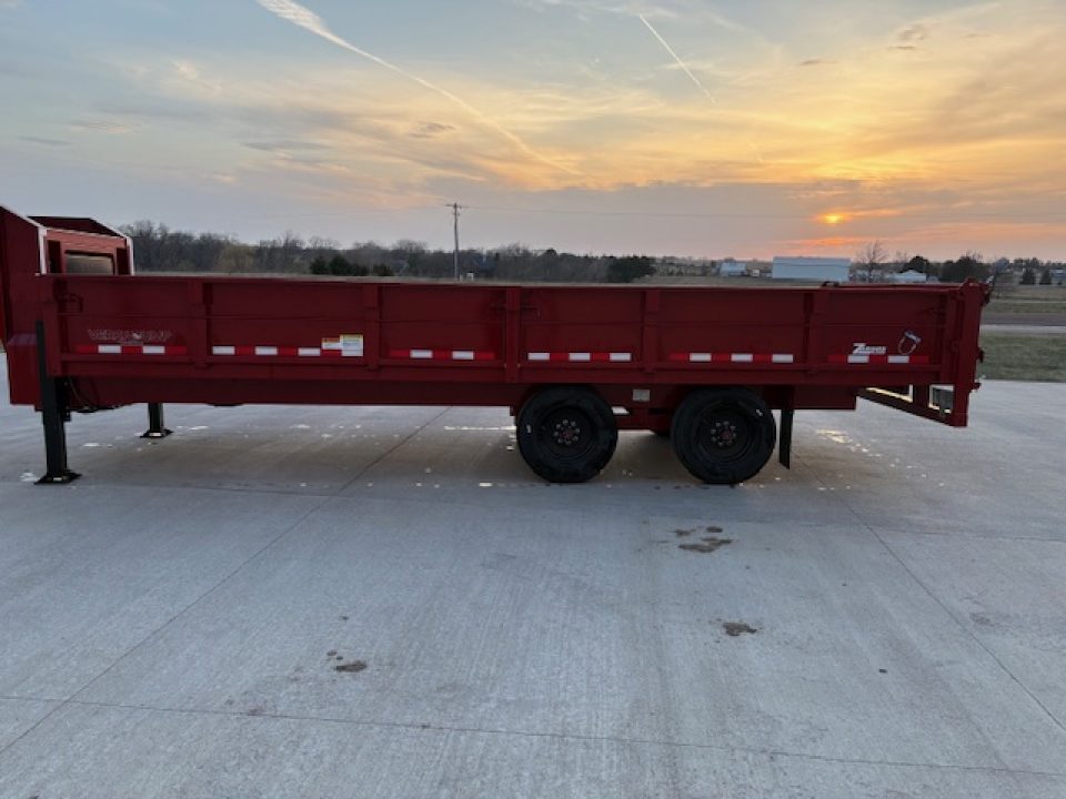 Used 2026 Midsota HVO22-GN-230 Gooseneck Dump Trailer 93x22ft 10k axles
