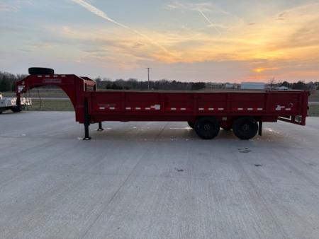 Used 2026 Midsota HVO22-GN-230 Gooseneck Dump Trailer 93x22ft 10k axles