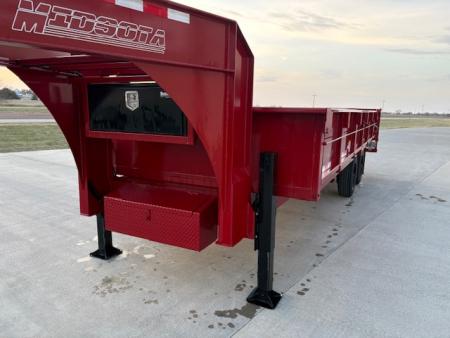 Used 2026 Midsota HVO22-GN-230 Gooseneck Dump Trailer 93x22ft 10k axles