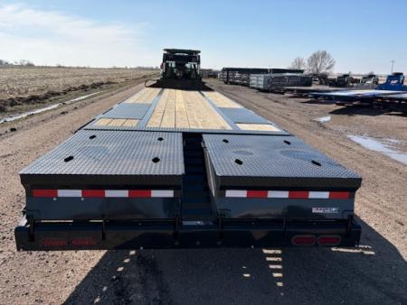 New 2026 Buckshot MFG Bolt 30R Deckover 102x30ft Gooseneck Flatbed 10k axles Deckover Trailer