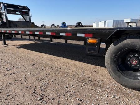 New 2026 Buckshot MFG Bolt 30R Deckover 102x30ft Gooseneck Flatbed 10k axles Deckover Trailer