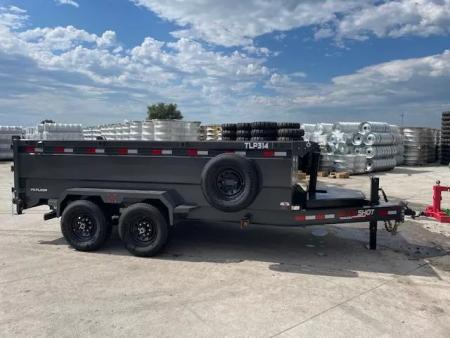 New 2025 Buckshot TLP314 Low Profile Dump Trailer 3ft tall sides 7k axles