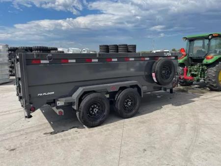 New 2025 Buckshot TLP314 Low Profile Dump Trailer 3ft tall sides 7k axles