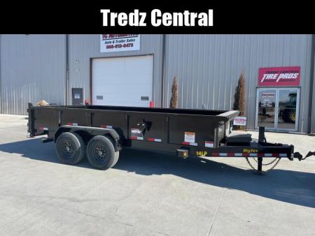 New 2026 Big Tex Trailers 14LP-16 Low Profile Dump Trailer 83x16ft Dump Trailer